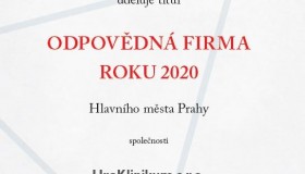 UroKlinikum získalo ocenění Odpovědná firma roku 2020